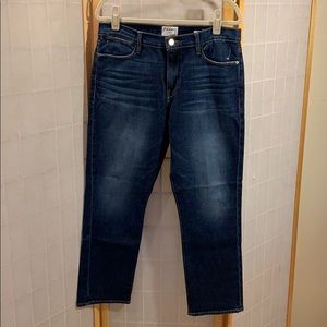 Frame Le High Straight Ankle Dark Denim Jeans NWOT